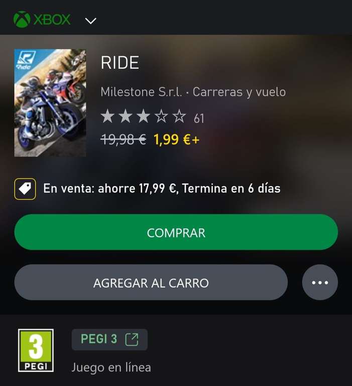 Ride - Xbox One/Series