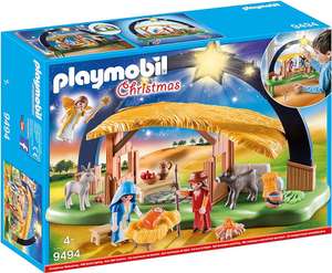 Playmobil: Christmas - Belén con Luz y Patas Plegables [Al tramitar]