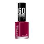 Rimmel London 60 Seconds Super Shine Esmalte de Uñas, 320 - Rapid Ruby