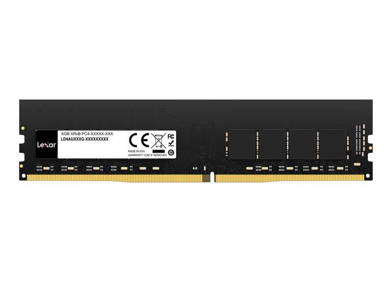 Lexar UDIMM DDR4 RAM 8 GB 3200 MHz, 288-Pin U-DIMM PC Memoria, Memoria de Computadora de alto Rendimiento, Actualización de Módulo RAM de PC