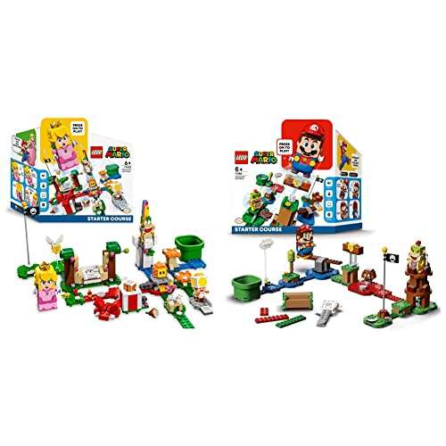 LEGO Super Mario Pack Inicial: Aventuras con Mario + Aventuras con Peach (2 packs inicial diferentes en 1) - Leer descripción
