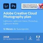 Adobe Creative Cloud Plan Fotografía