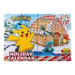 Bizak- Calendario de adviento, Incluye 16 Figuras y 8 Accesorios para Decorar y Montar - Calendario de adviento Pokémon