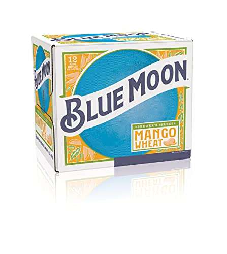 Blue Moon Mango Wheat 5,6% alc. Caja con 12 botellas de 330 ml