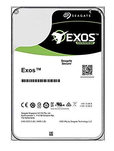 14 TB SEAGATE EXOS X16 3.5" SAS