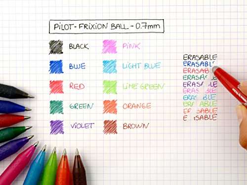 6 Bolígrafos PILOT Frixion Ball