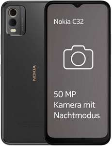 Nokia C32 Dual SIM 6,5 pulgadas Resolución de pantalla HD 50 megapíxeles Memoria RAM 3 GB 64 GB