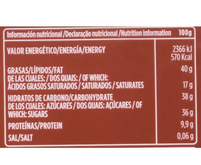 Valor - Chocolate Puro con Almendras Mediterráneas Enteras - Sin Gluten, Tableta de 250 Gramos (2,08€ con cupón 20%)