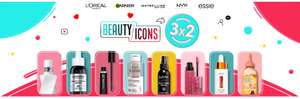 3x2 en productos seleccionados de Beauty Icons. Primor