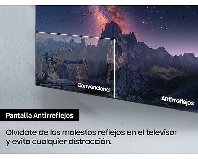 TV QLED 65" - Samsung QE65QN750ATXXC, Procesador Neo QLED 8K Lite, Smart TV, Negro/Plata.