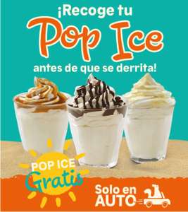 Pop Ice GRATIS en Auto (pedido mínimo 10€)