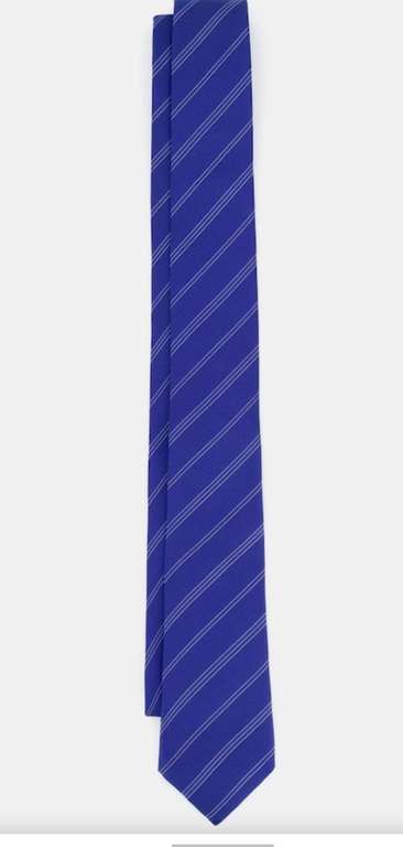 Corbata rayas azul Calvin Klein