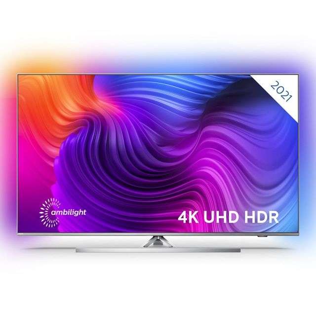TV LED (58") Philips 58PUS8556/12 - UHD 4K, Android 10 TV, DTS; Ambilight [572€ con 10% extra descuento ECI+]