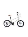 Bicicleta de Ciudad Wildtrak - Adulto, 20 pulgadas, 6 Velocidades, Cambios Shimano - Gris