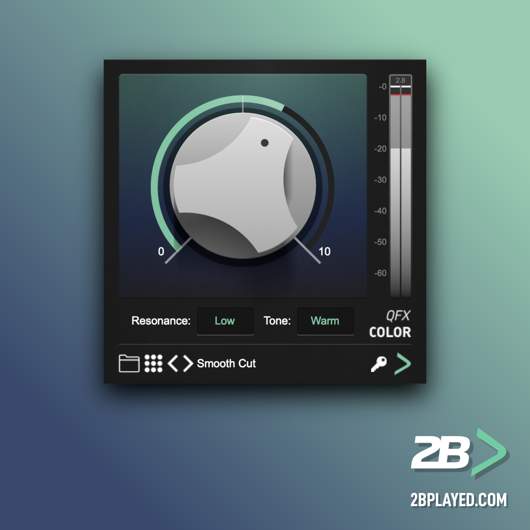 Plugin VST QFX Color by 2B Played Music - gratis de por vida si se canjea antes del 26/06