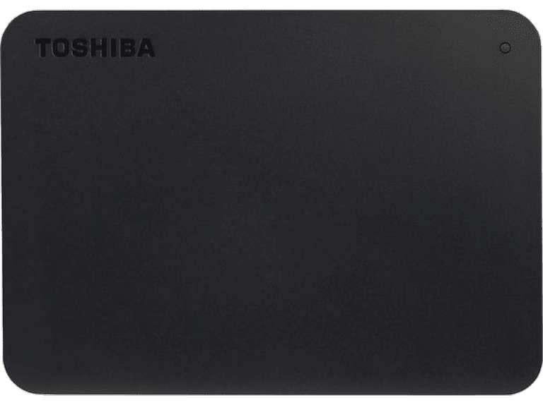 Disco duro externo 2 TB- Toshiba Canvio Basics, USB 3.0, HDD, Negro