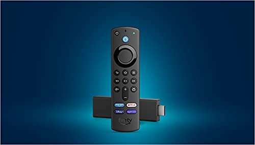 Amazon Fire TV Stick 4K 2021, Mando voz Alexa, UHD 4K, HDMI, Negro / Amazon Iguala.