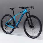Bicicleta MTB 29" Rockrider XC 500 azul, con horquilla Reba y transmisión GX Lunar, liquidación sólo talla S. AHORA TAMBIÉN M, refrescad