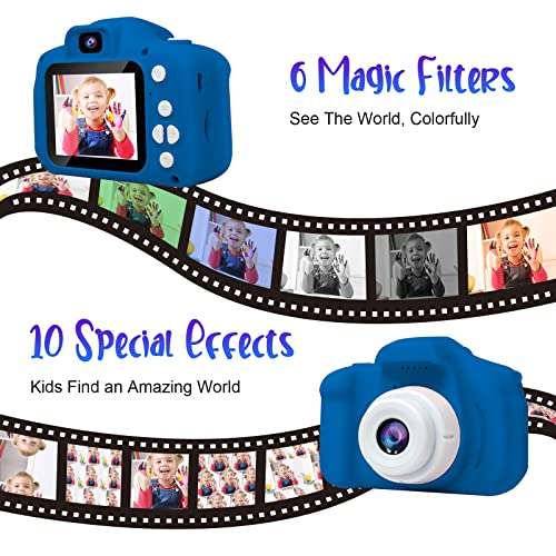 Camara Fotos Infantil, con Tarjeta SD de 32GB, Lente dual