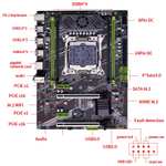 Placa base QIYIDA X99 + Xeon E5 2680 V4 + 32GB DDR4 3200MHz