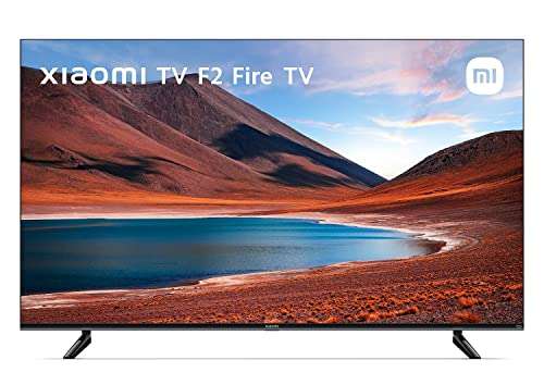 Xiaomi F2 55" Smart TV Fire TV 138 cm, 4K Ultra HD, HDR10, Aluminio