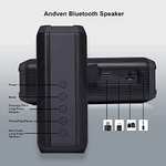 NK Altavoz Bluetooth Portátil con Asistente de Voz (Google y Siri) - Inalámbrico, 20W, Sonido Estéreo TWS (Sincroniza 2 Altavoces)