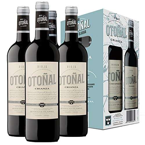 BODEGAS OLARRA - Otoñal - Vino Tinto Crianza DOCa Rioja- Estuche de 4 botellas de 750 ml.
