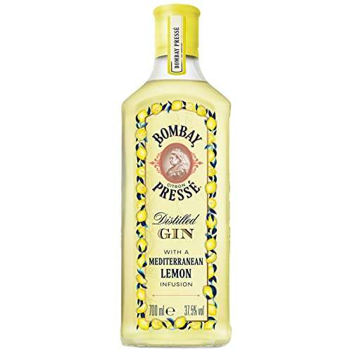 Bombay Citron Pressé Lemon Flavoured Gin, 70 cl