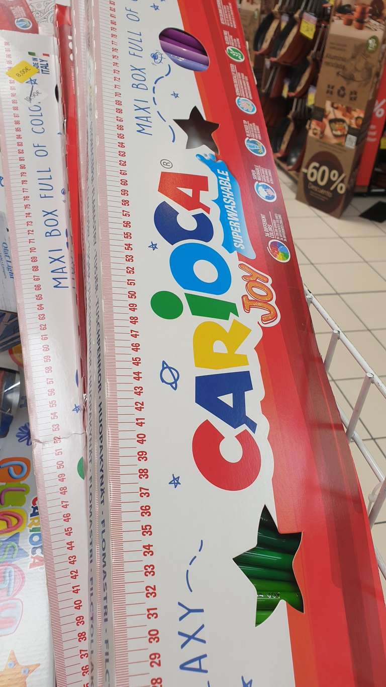Superpack Carioca Joy 1m 100 rotuladores en Carrefour el Alisal