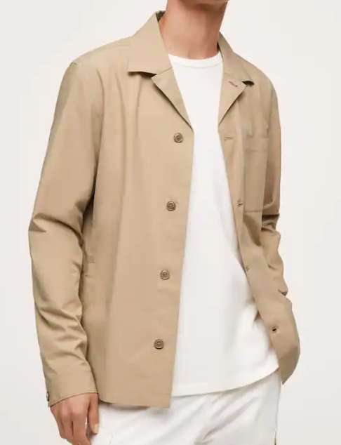 Cazadoras y chaquetas de hombre por menos de 10€ en Mango Outlet / (26/11 ¡Más modelos y tallas!)