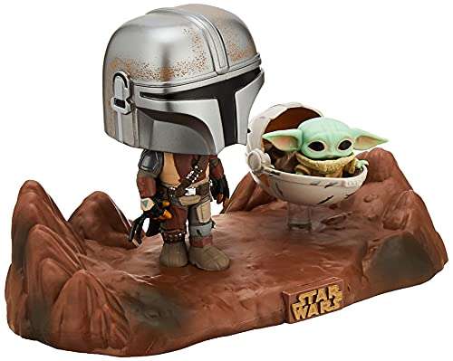 Star Wars - The Mandalorian con Baby Yoda - Figuras Funko POP (49930)