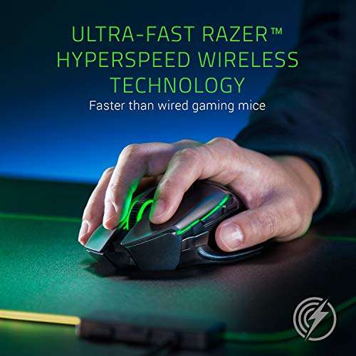 Razer Basilisk Ultimate con estación de carga - Ratón Gaming Inalámbrico (+Pccomponentes)