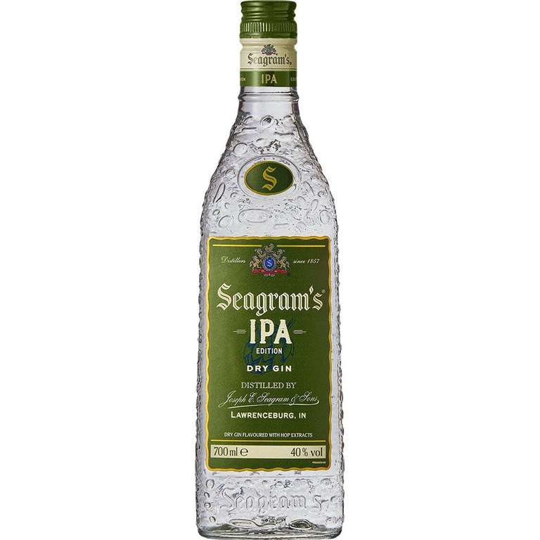 Seagram's Ginebra Ipa Dry botella 70 cl