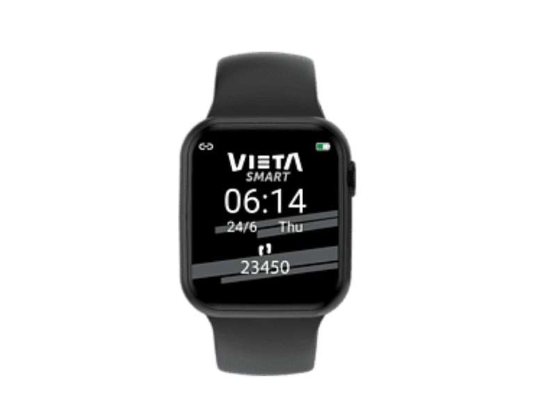 Smartwatch - Vieta Beat 4, Bluetooth, Resistente al agua, IP67, Autonomía 3 días