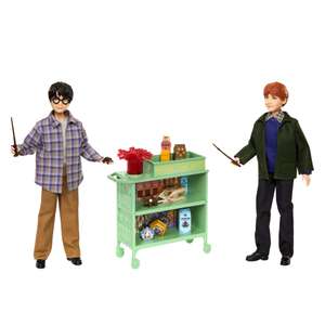 Mattel Harry Potter Harry y Ron en el tren Hogwarts Express 30,5cm