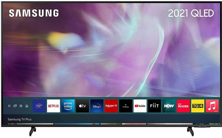 TV QLED 55" - Samsung QE55Q60A, UHD 4K, Smart TV, HDR10+, Tizen, Motion Xcelerator