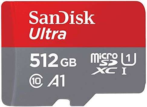 Tarjeta Micro SDXC - SanDisk Ultra PLUS, 512GB, 160 MB/s