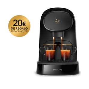 Cafetera Philips L´Or Barista System por la compra de 5 paquetes de café