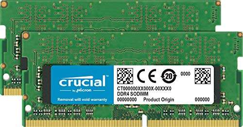 Crucial RAM 16GB (2x8GB) DDR4 2666MHz CL19