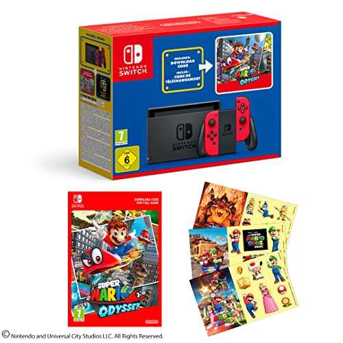 Nintendo Switch + Super Mario Odyssey