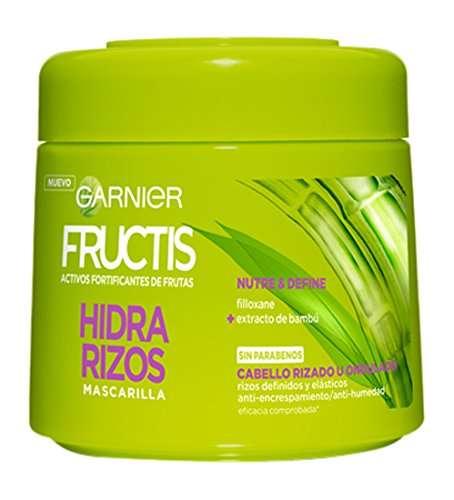 3x Garnier Fructis Mascarilla Hidrarizos - 300 ml [2'67€/ud]