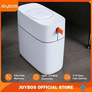 JOYBOS-JX7, Cubo de Basura con Mucho Almacenamiento, Papelera Creativa con 14 Litros -
