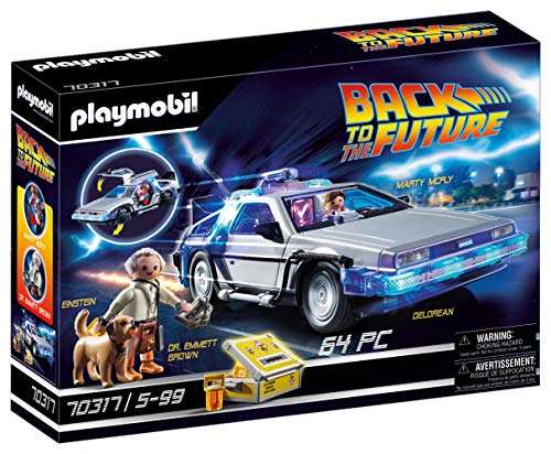 Pack Playmobil: Volkswagen T1 Camping Bus + Back To The Future 70317 Delorean