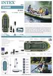 Intex 68351NP - Barca Hinchable Seahawk 4 con Remos 351 x 145 x 48 cm