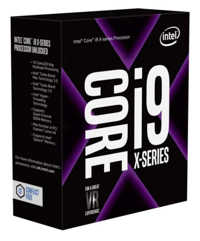 Procesador Intel Core i9-10920XE Serie X de 12 núcleos con 3,5 GHz
