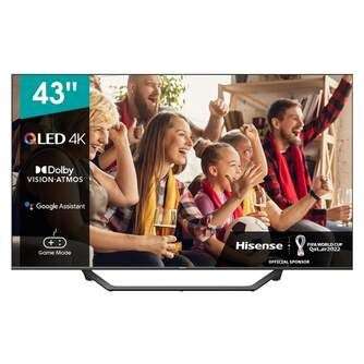 TV QLED 43" Hisense 43A7GQ - UHD 4K DIRECT LED, Quantum Dot