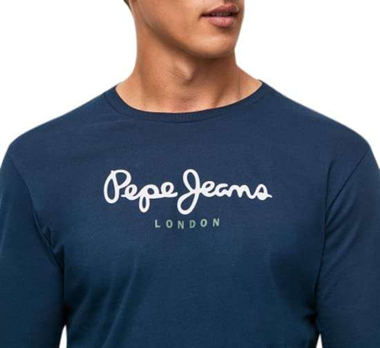 Pepe Jeans Essential Denim Tee Long N, Camisetas Hombre