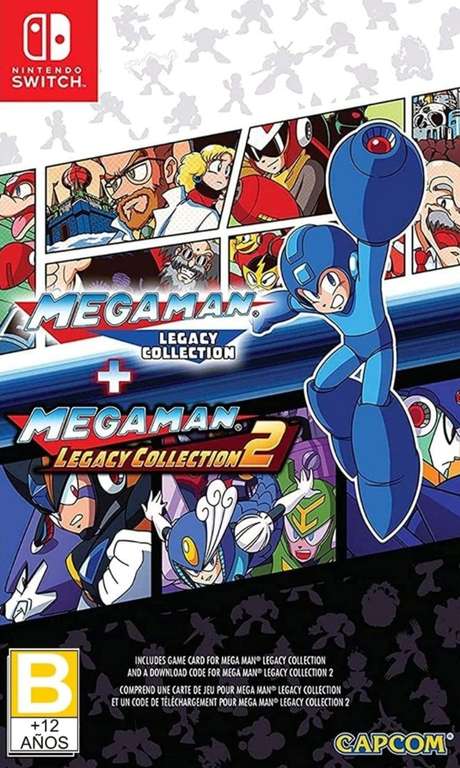 Mega Man Legacy Collection 1 + 2 (Switch)