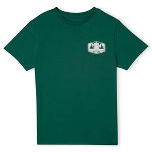 Camiseta unisex pokémon woodland explorer - verde