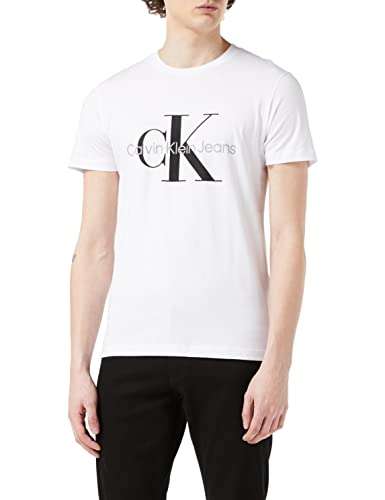 Calvin Klein Core Monogram Slim tee Camiseta para Hombre (tallas: desde la XS a la XXL)